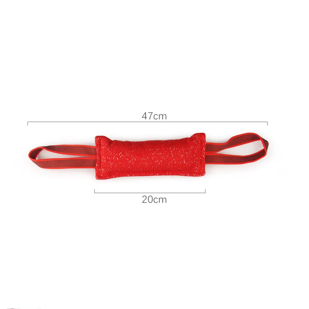 Red Durable Dog Training Bite Stick Tug Dogs Toy Bite Pillow Dog Interactive Pet Toy Dog Chew Toys