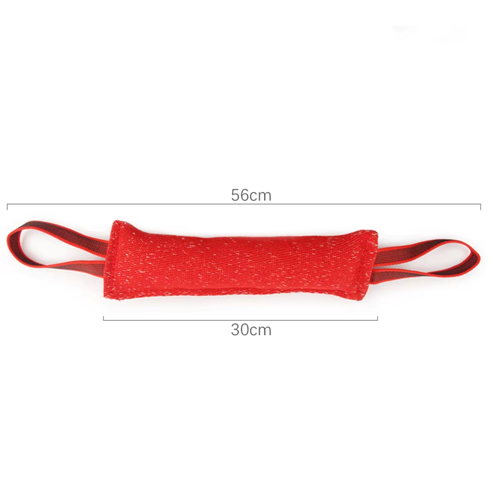 Red Durable Dog Training Bite Stick Tug Dogs Toy Bite Pillow Dog Interactive Pet Toy Dog Chew Toys