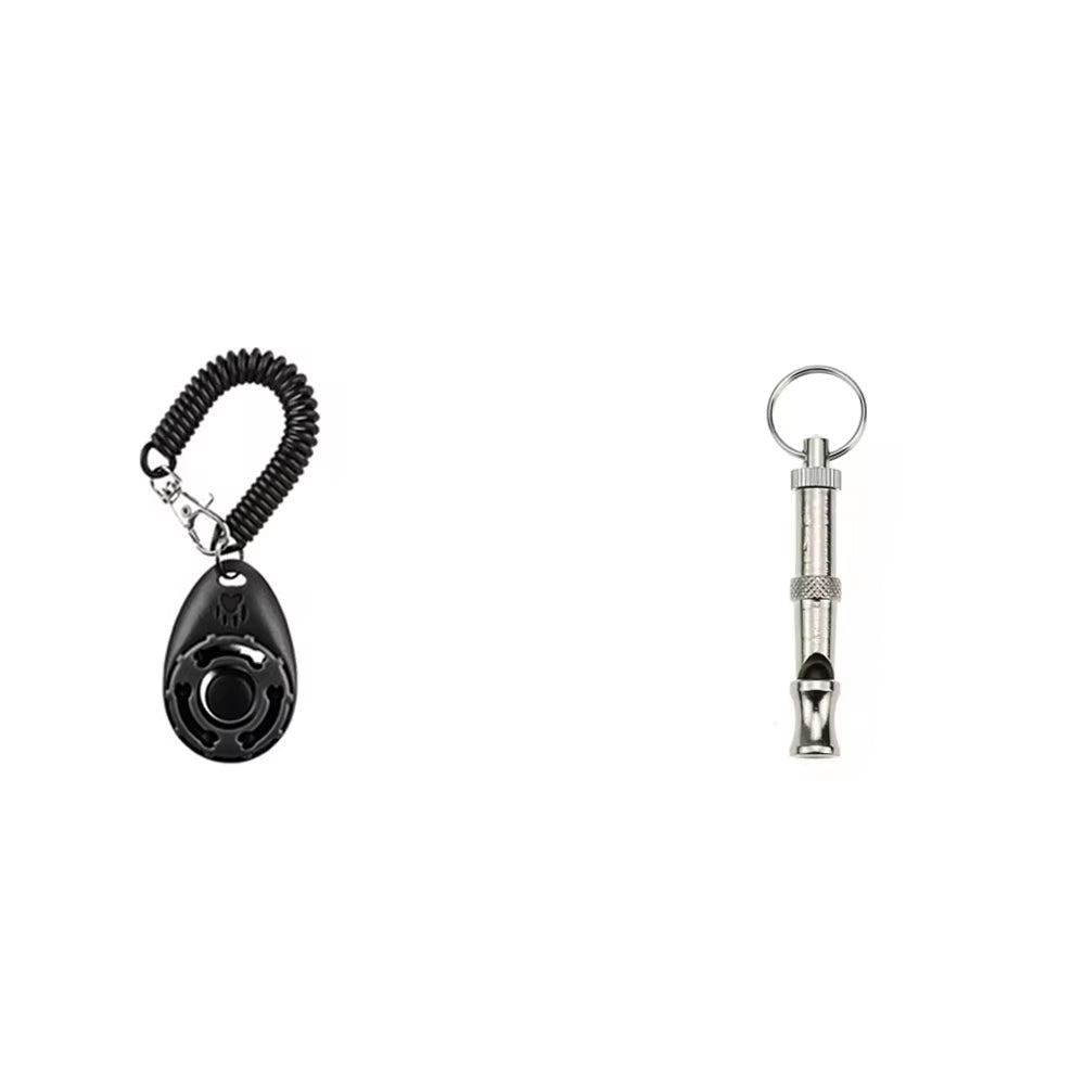 Dog Training Set Pet Whistle Clicker Bag Rope Ball Ring Puller Toys Large Dogs Interactive Trainings Equipment Accessories For